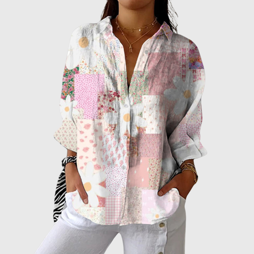 April™ | Colourful Printed Blouse