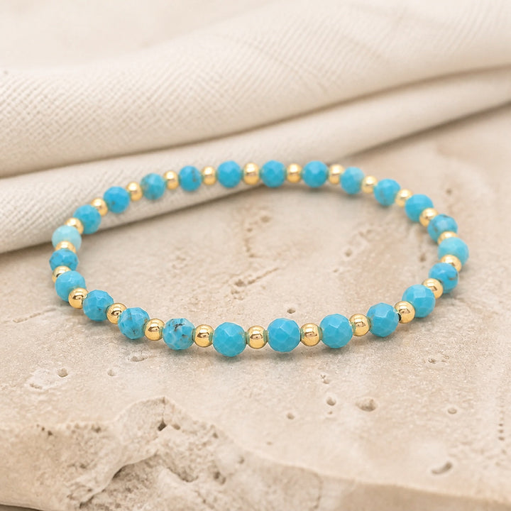 Vintage Turquoise Cross Bracelet
