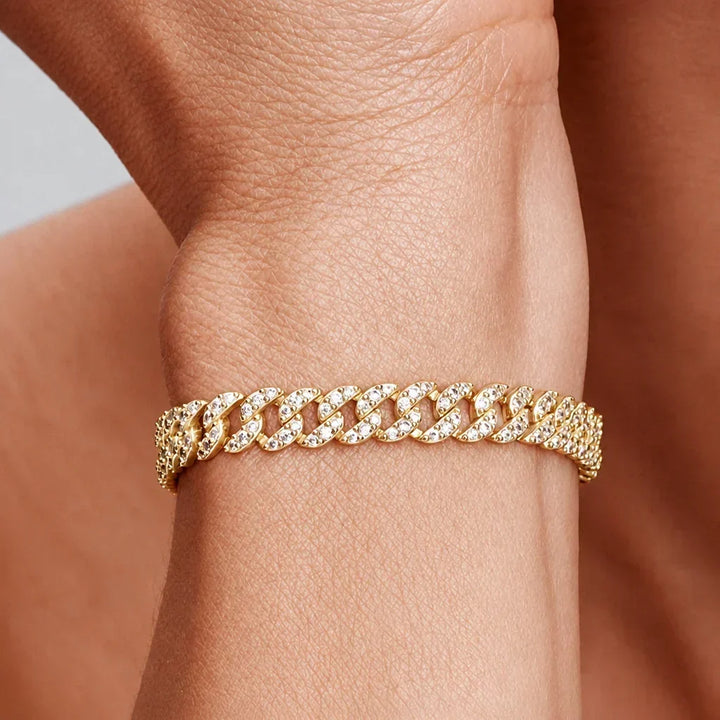 Majestic Paved Cuban Bracelet