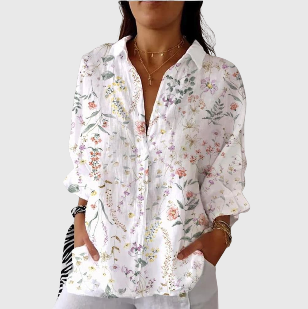 Lori™ | Bright Printed Blouse