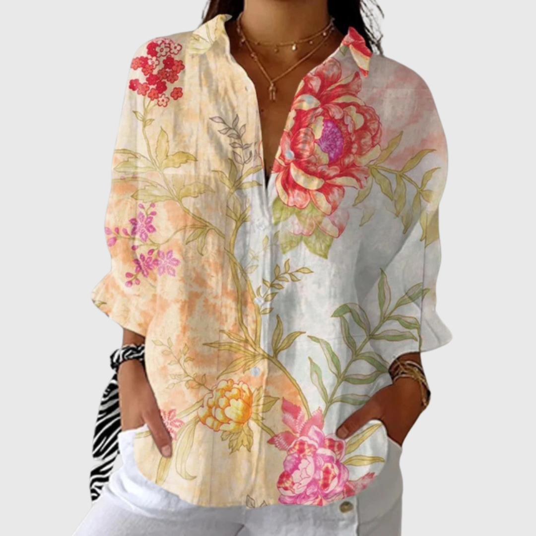 Natalie™ | Colourful Printed Blouse