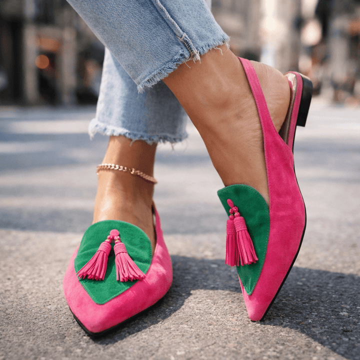 Lara | Strappy Tassel Sandals