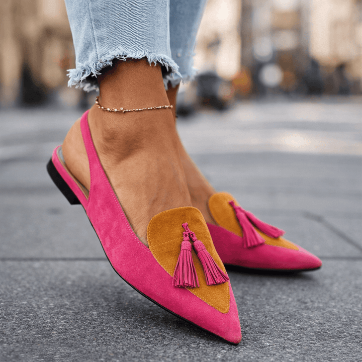 Lara | Strappy Tassel Sandals