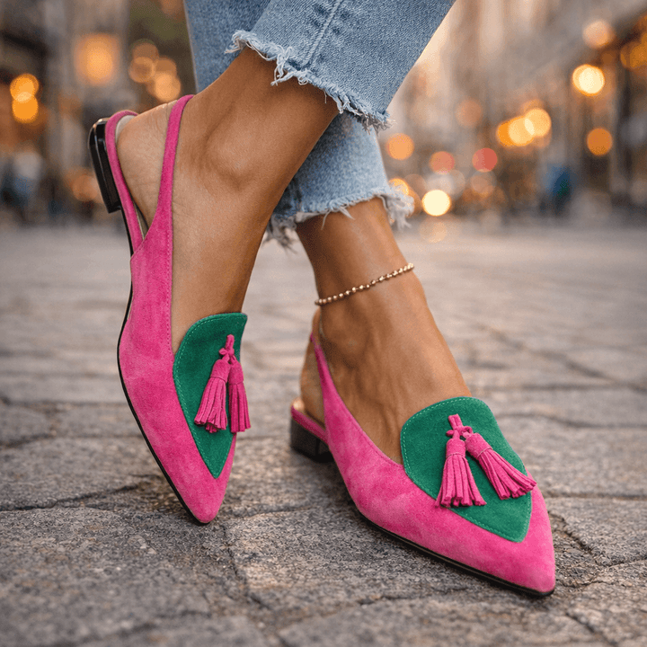Lara | Strappy Tassel Sandals