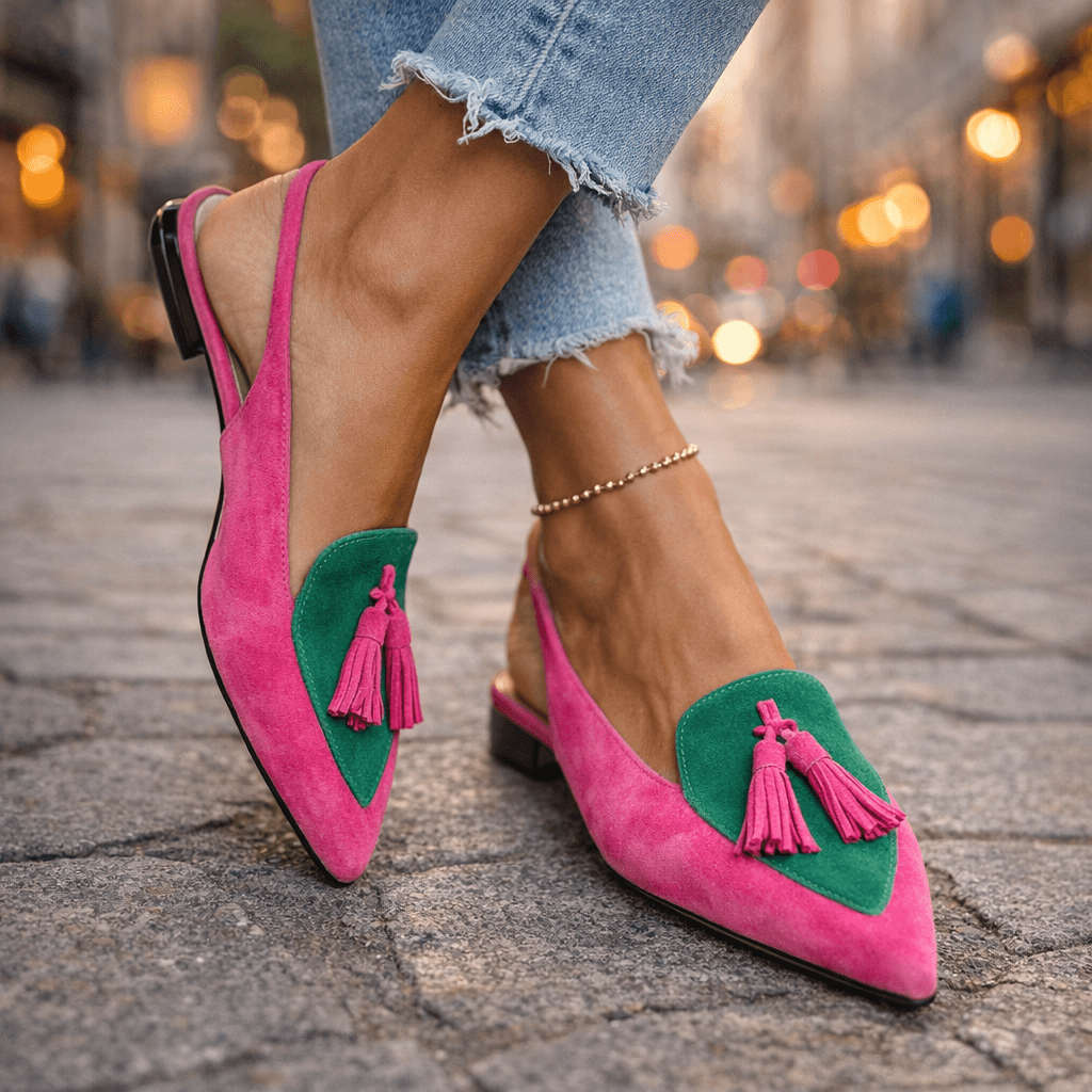Elisa | Strappy Tassel Sandals