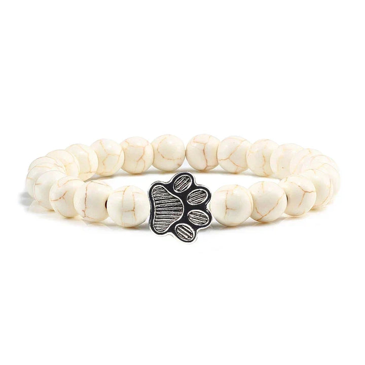 Crystal Paw Beaded Bracelet