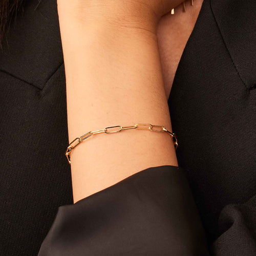 Venice Link Gold Bracelet