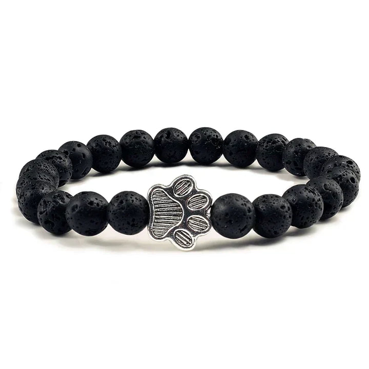 Crystal Paw Beaded Bracelet