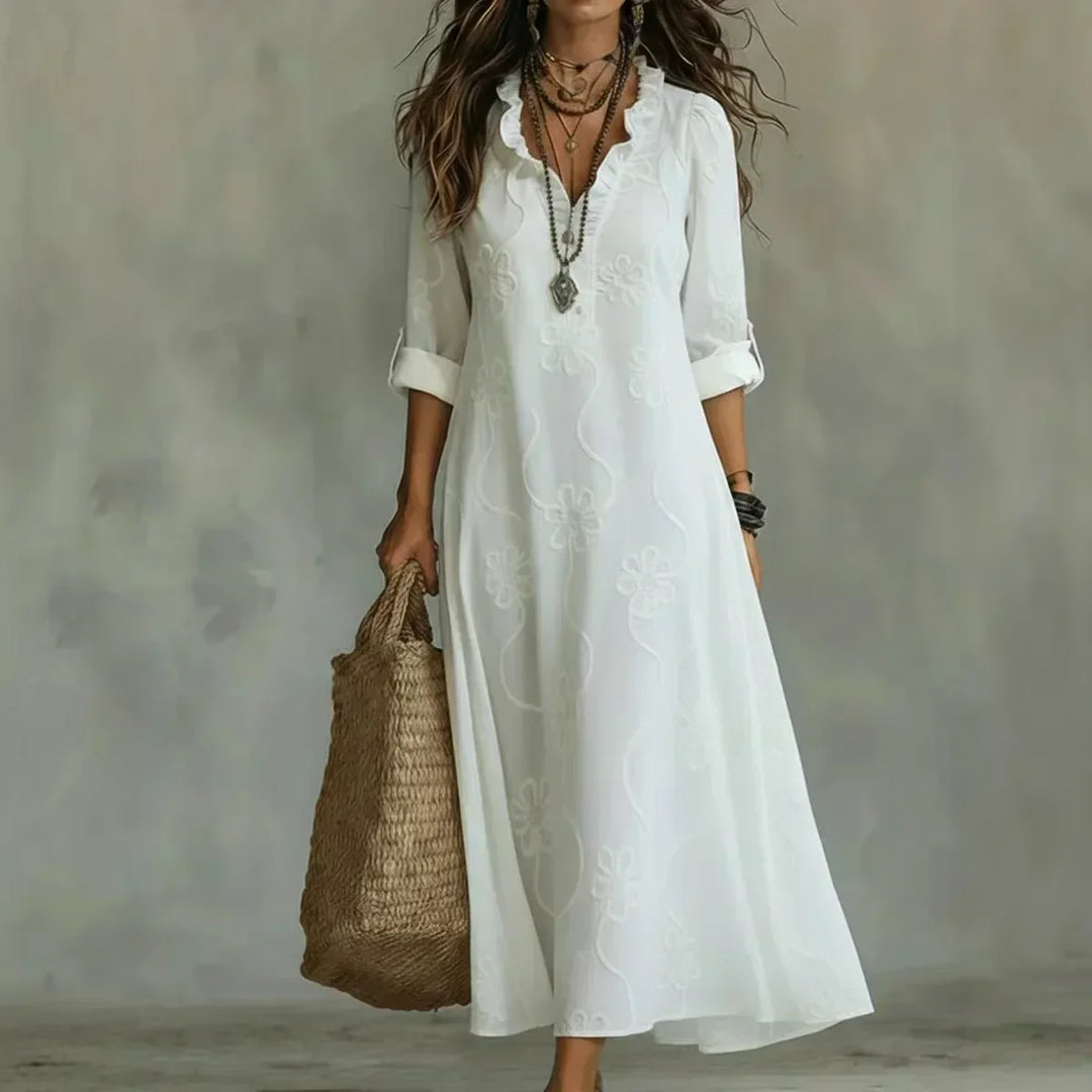 Rosa - Elegant Floral Dress