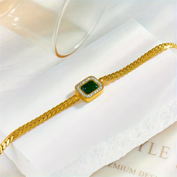 Crystal Frame Style Bracelet