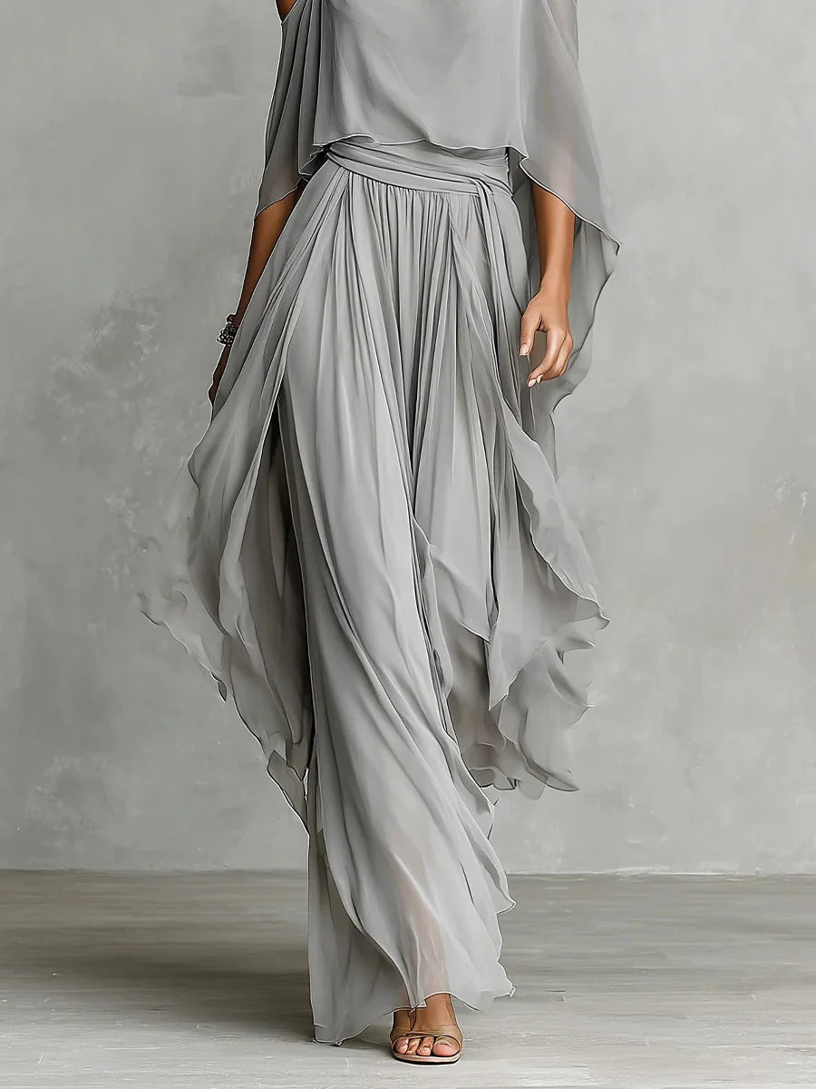 Isabela | Silver Fluid Set