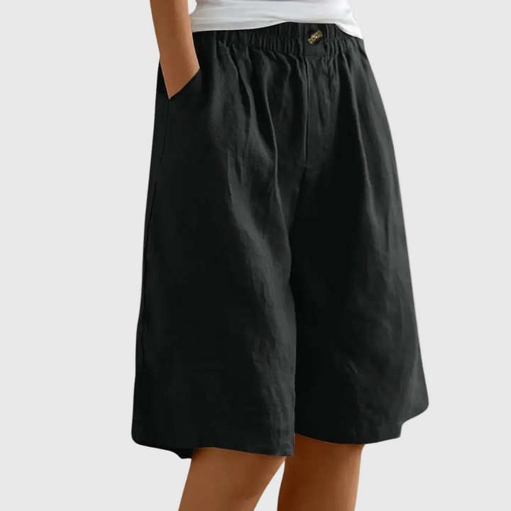 Maree™ | Wide-Leg Bermuda Shorts