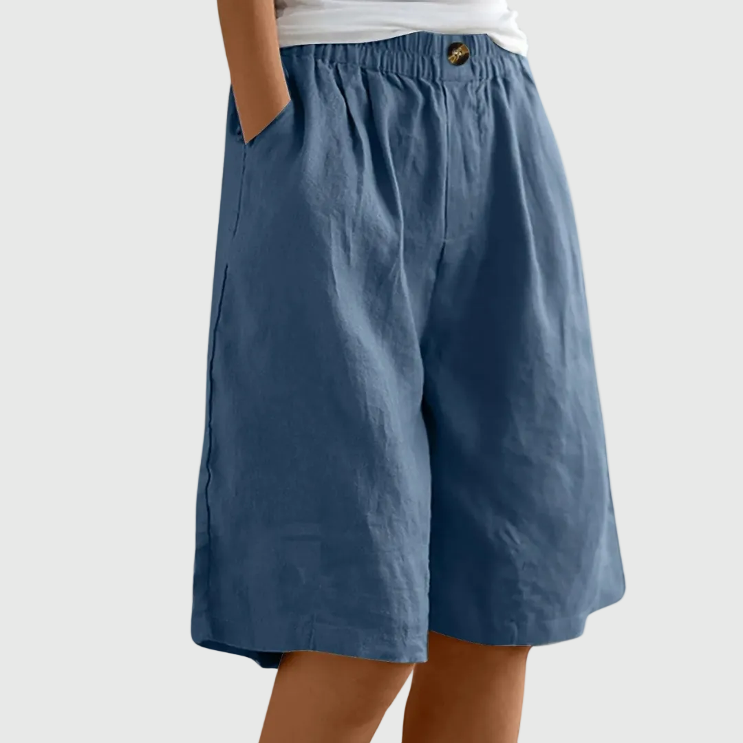 Maree™ | Wide-Leg Bermuda Shorts