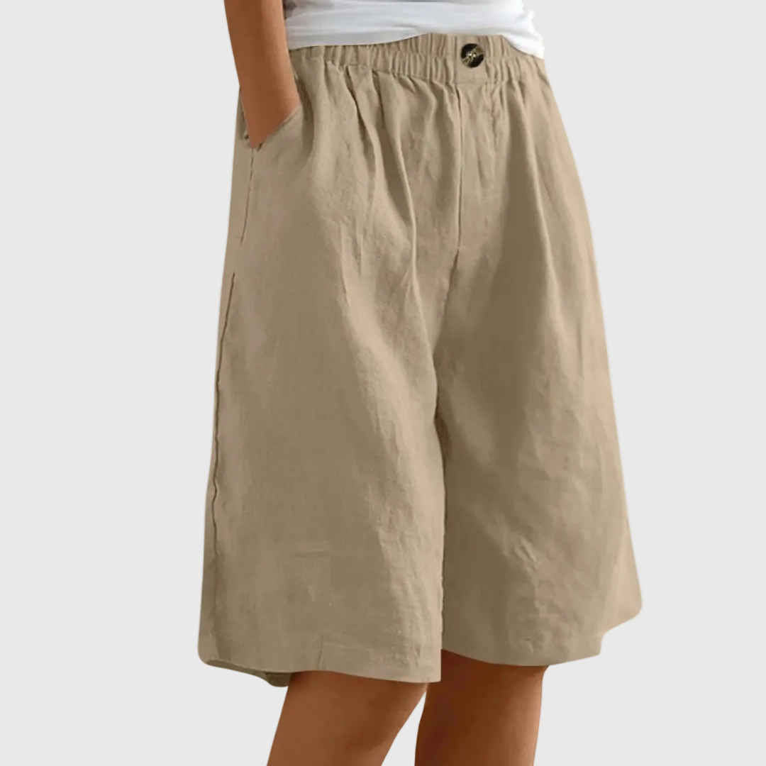 Maree™ | Wide-Leg Bermuda Shorts