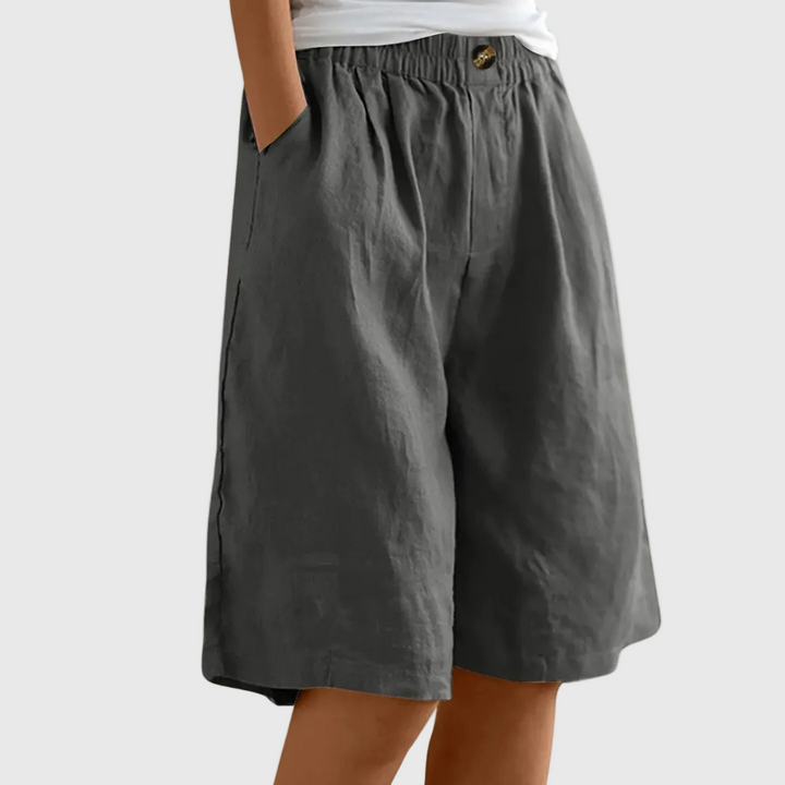 Maree™ | Wide-Leg Bermuda Shorts