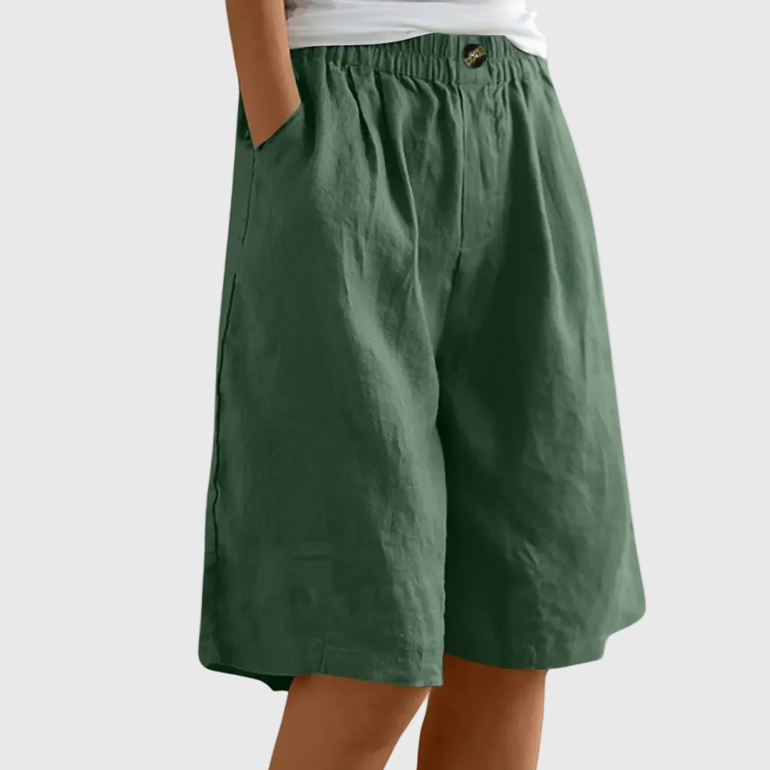 Maree™ | Wide-Leg Bermuda Shorts