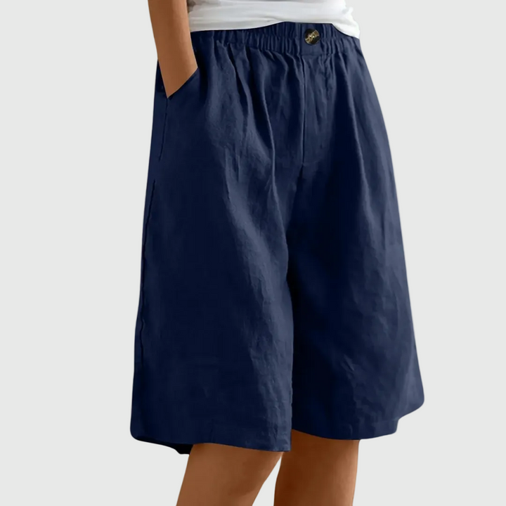 Maree™ | Wide-Leg Bermuda Shorts