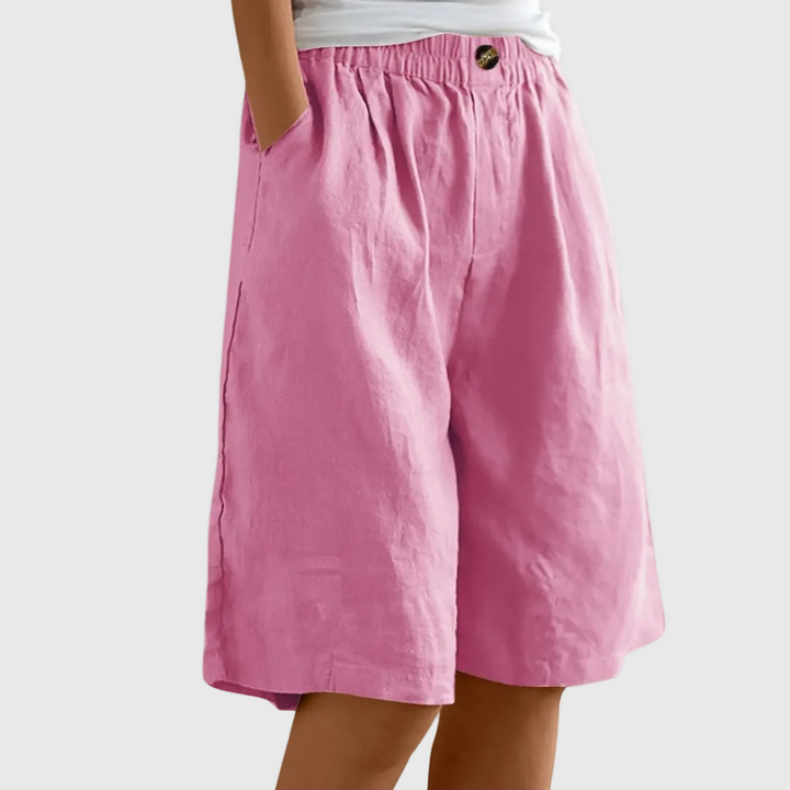 Maree™ | Wide-Leg Bermuda Shorts