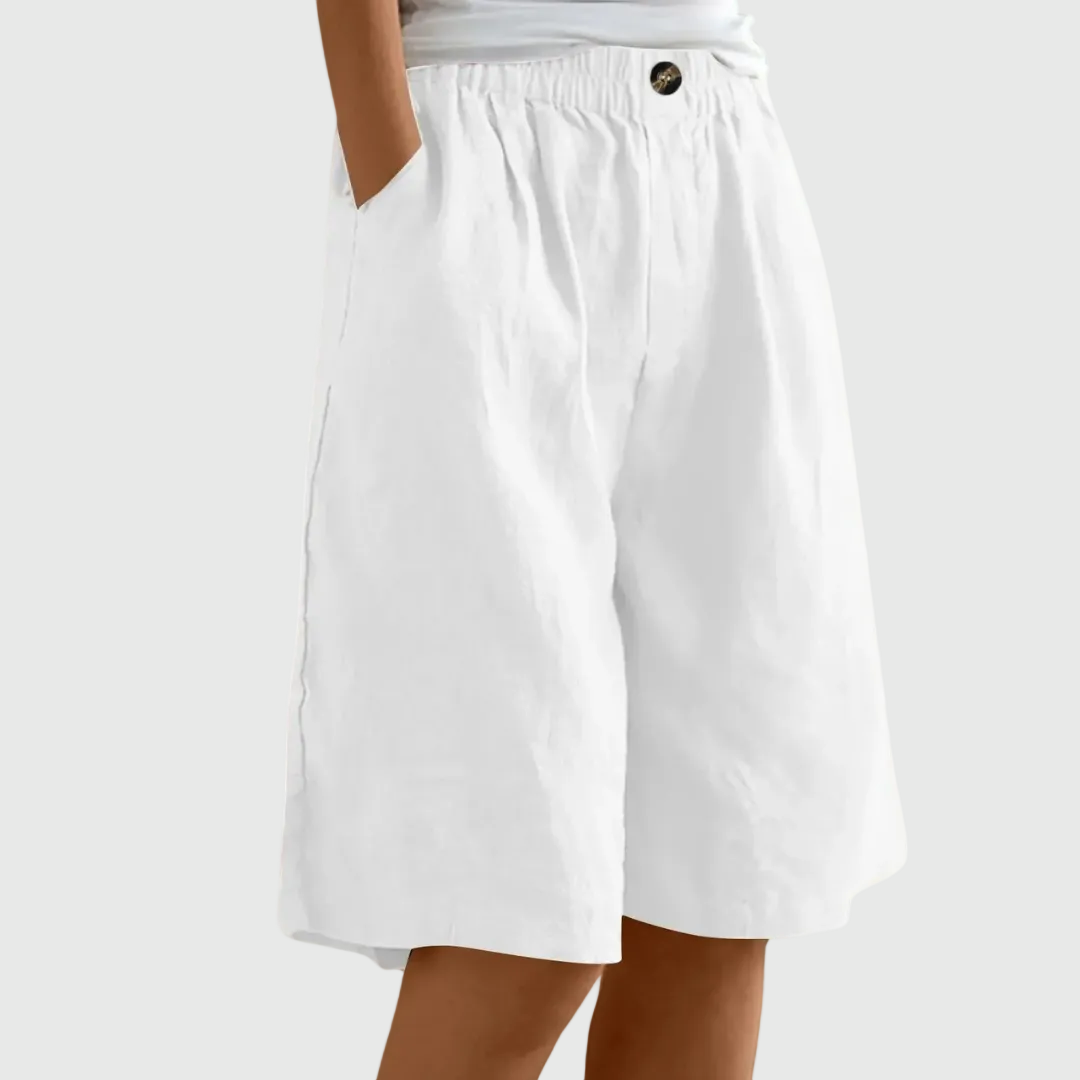 Maree™ | Wide-Leg Bermuda Shorts