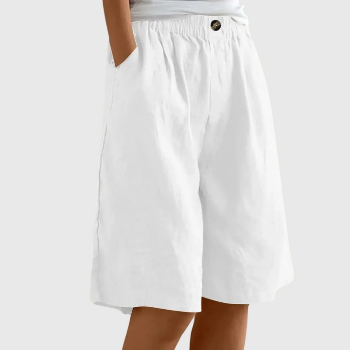 Maree™ | Wide-Leg Bermuda Shorts