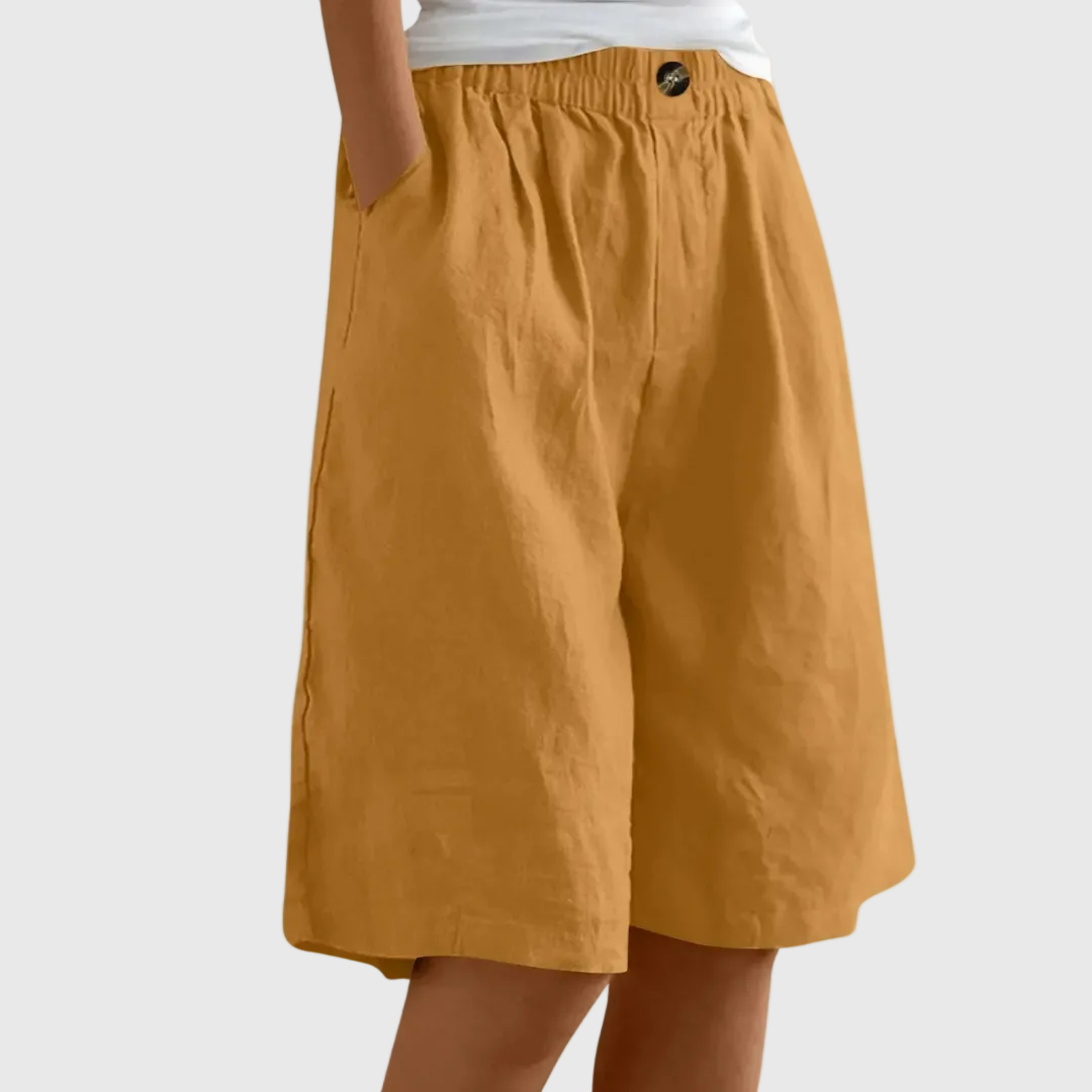 Maree™ | Wide-Leg Bermuda Shorts